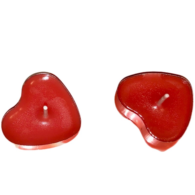100 Sets Heart shaped Empty Al - Candle Supplies In Bulk 评论和价格