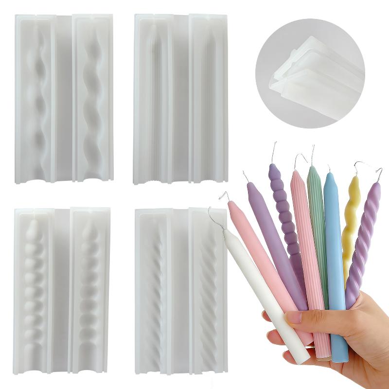 Long Spiral Silicone Candle Mo - Candle Supplies In Bulk 评论和价格