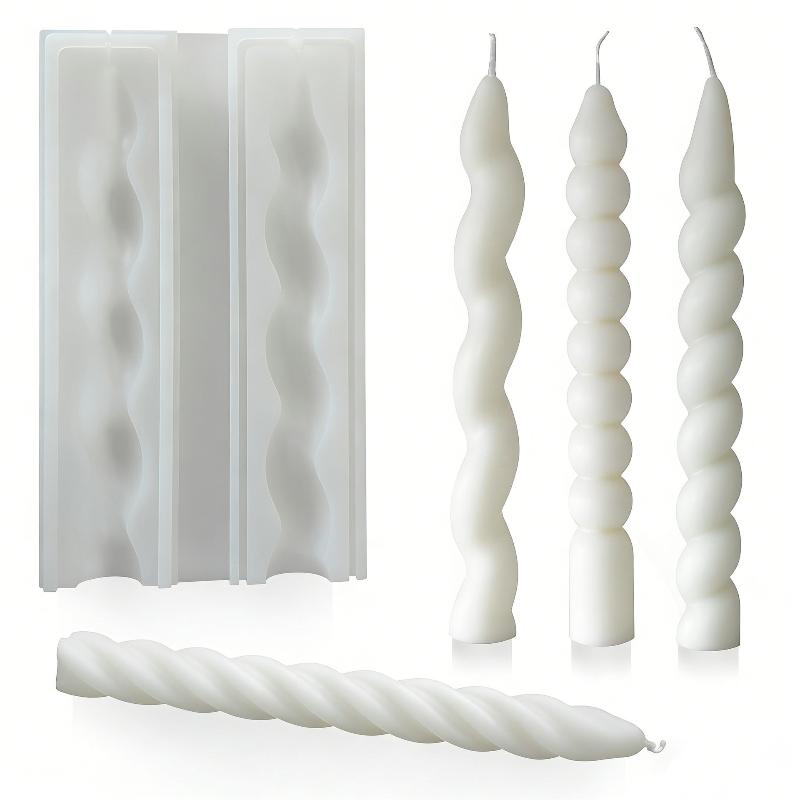 Long Spiral Silicone Candle Mo - Candle Supplies In Bulk 评论和价格