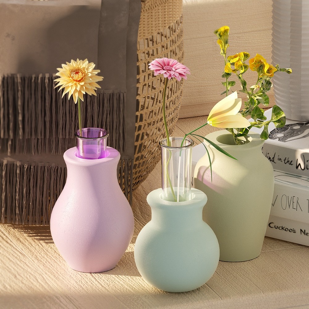 4 Styles Mini Candlestick Vase - Candle Vessel Supplies 评论和价格
