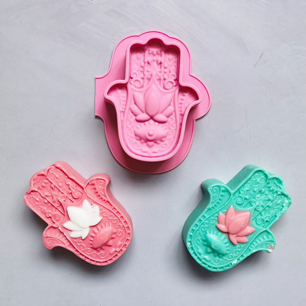 2/4pcs Silicone Soap Molds DIY - Candle Supplies In Bulk 评论和价格