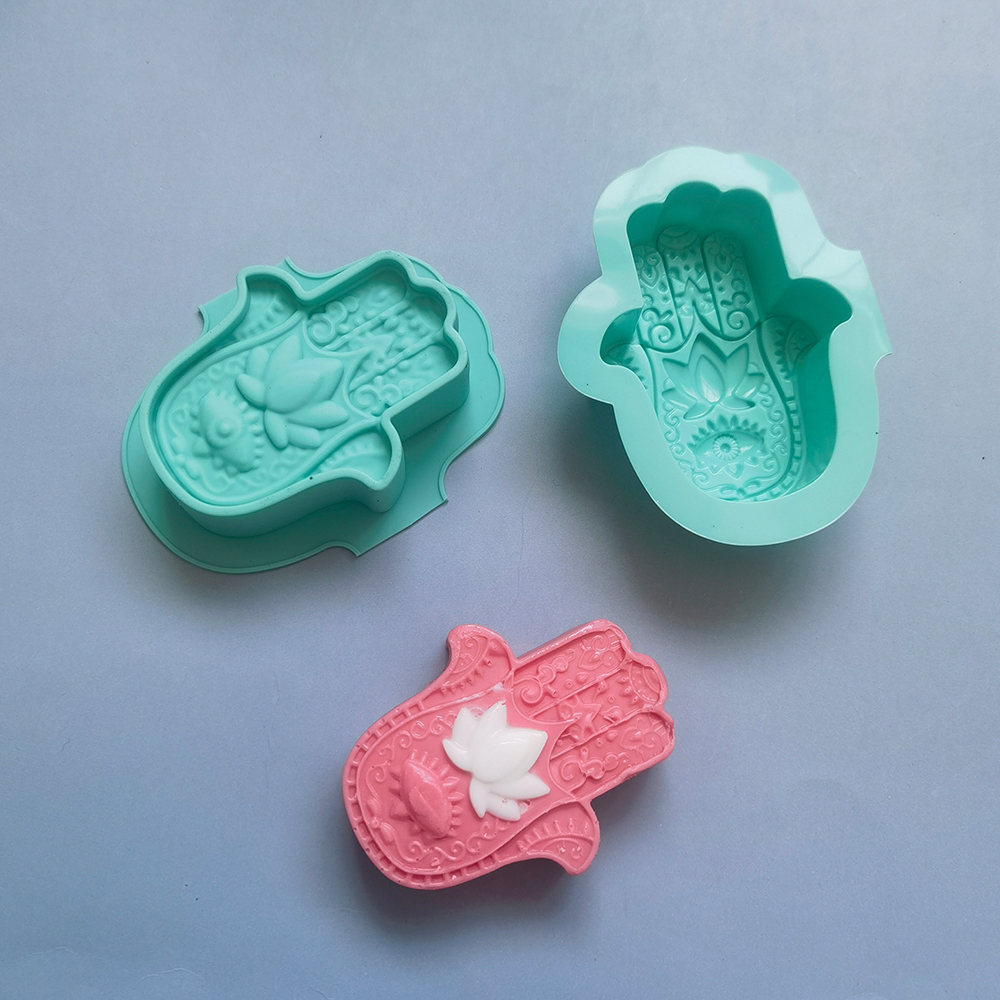 2/4pcs Silicone Soap Molds DIY - Candle Supplies In Bulk 评论和价格