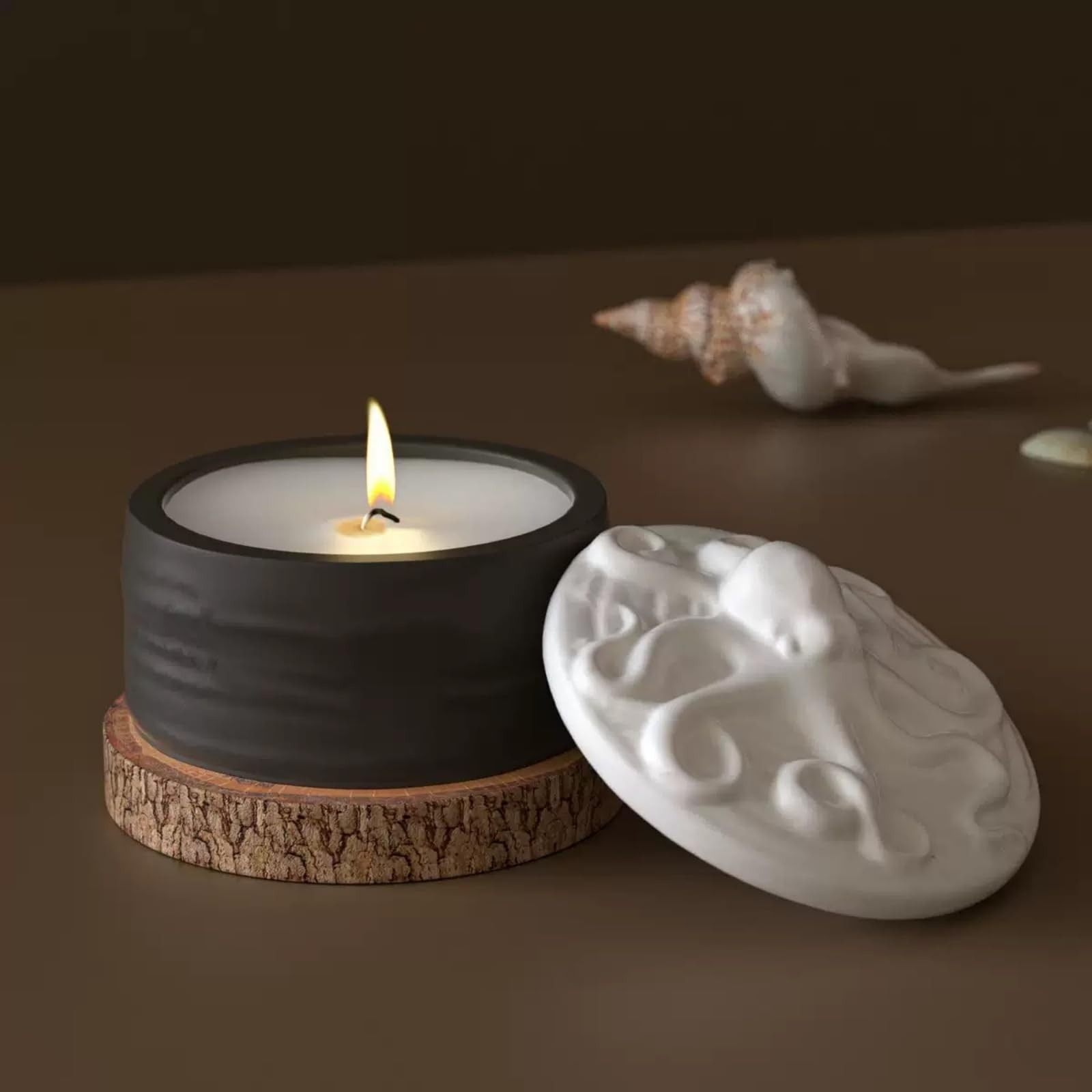 Octopus Lid Candle Jar Silicon - Candle Vessel Supplies 评论和价格