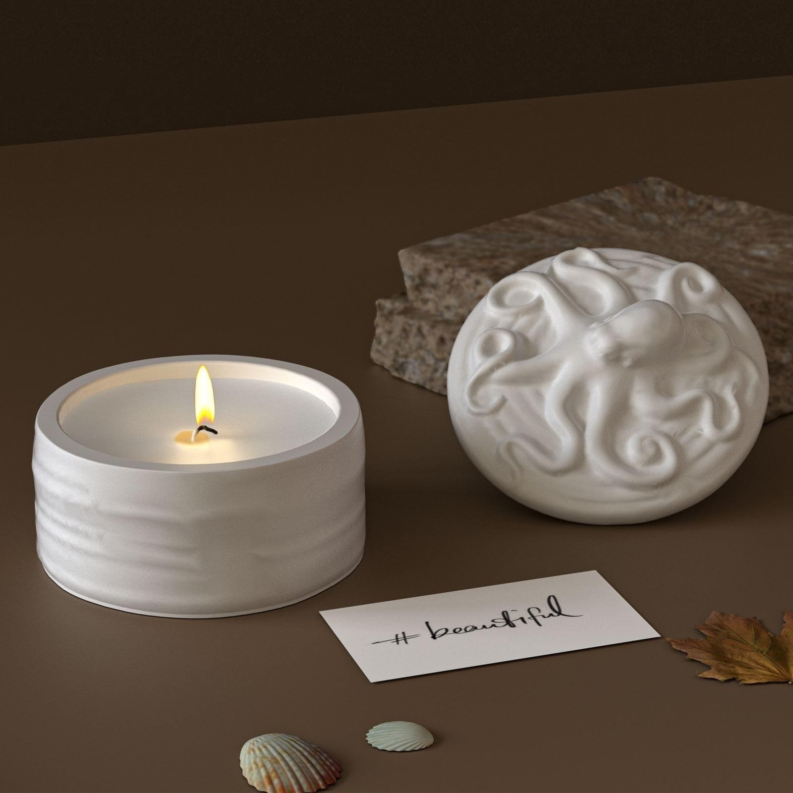 Octopus Lid Candle Jar Silicon - Candle Vessel Supplies 评论和价格