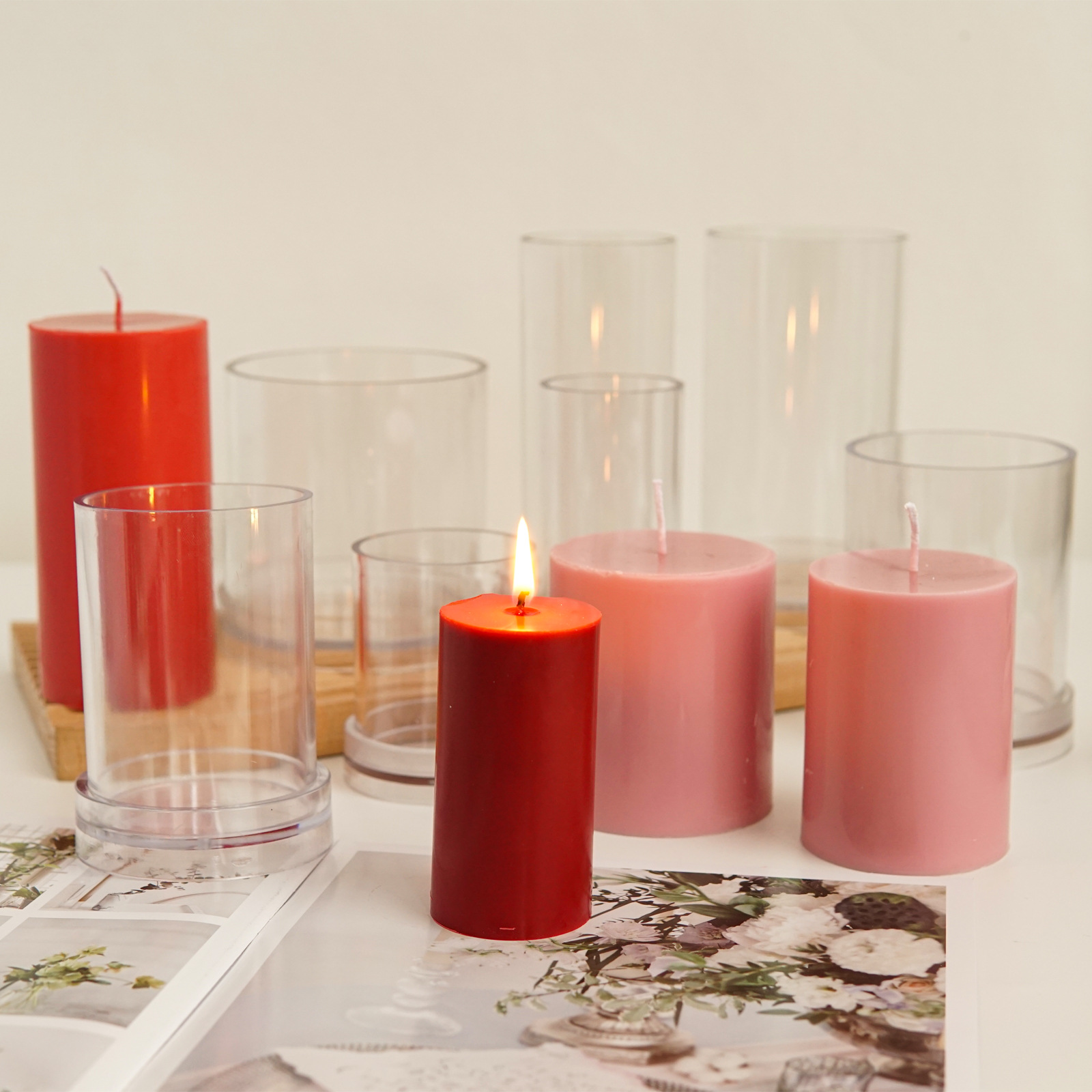 Various 3D Cylindrical Candle  - Candle Supplies In Bulk 评论和价格