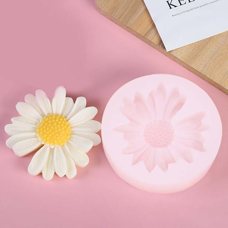 DIY Candle Silicone Mold Daisy - Candle Supplies In Bulk 评论和价格
