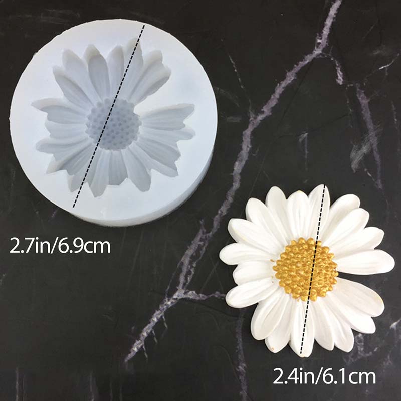 DIY Candle Silicone Mold Daisy - Candle Supplies In Bulk 评论和价格