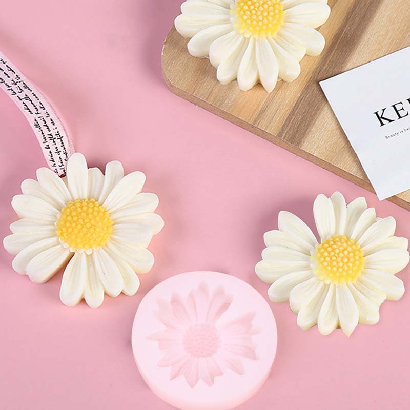 DIY Candle Silicone Mold Daisy - Candle Supplies In Bulk 评论和价格